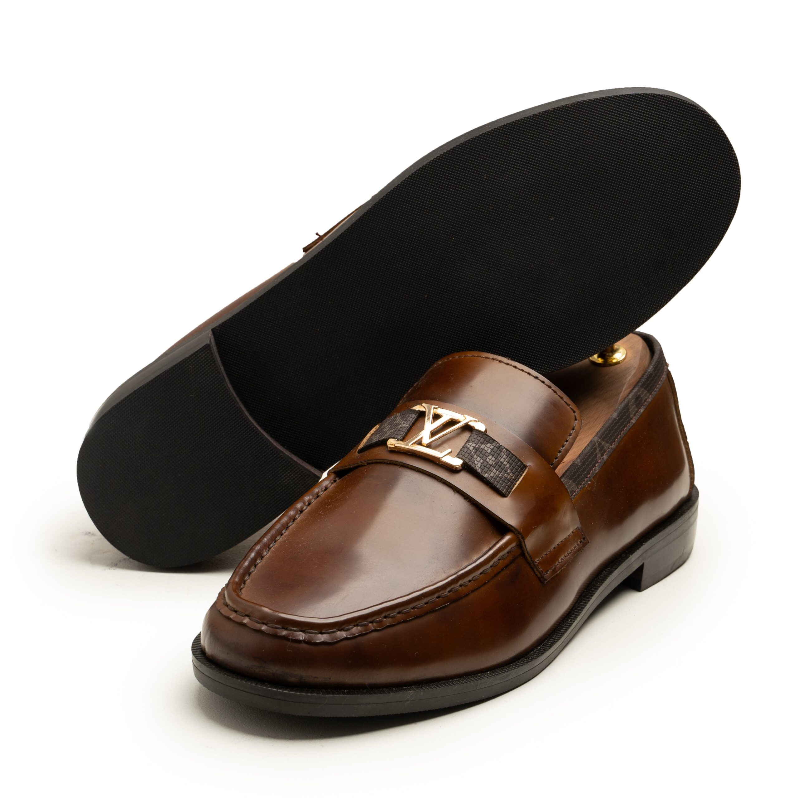 LV Signature Calf Loafers - Image 4