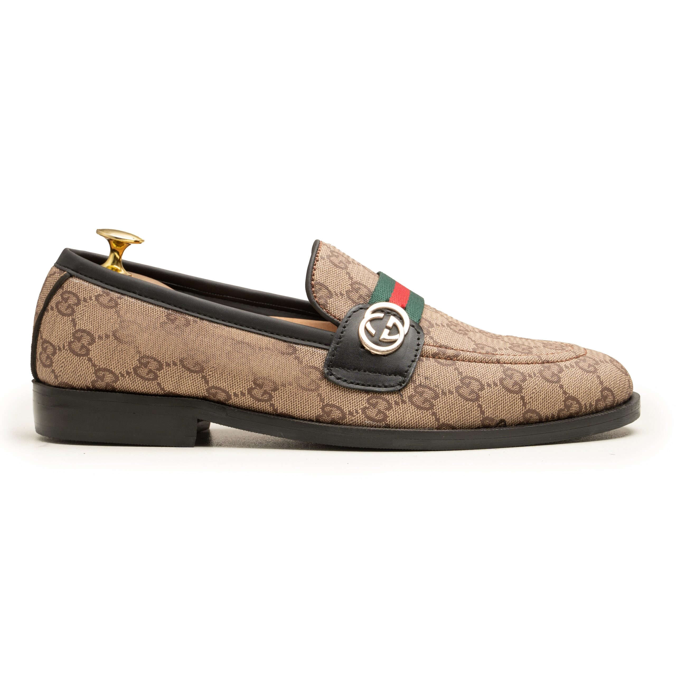 GG Strap Loafers Beige - Image 3