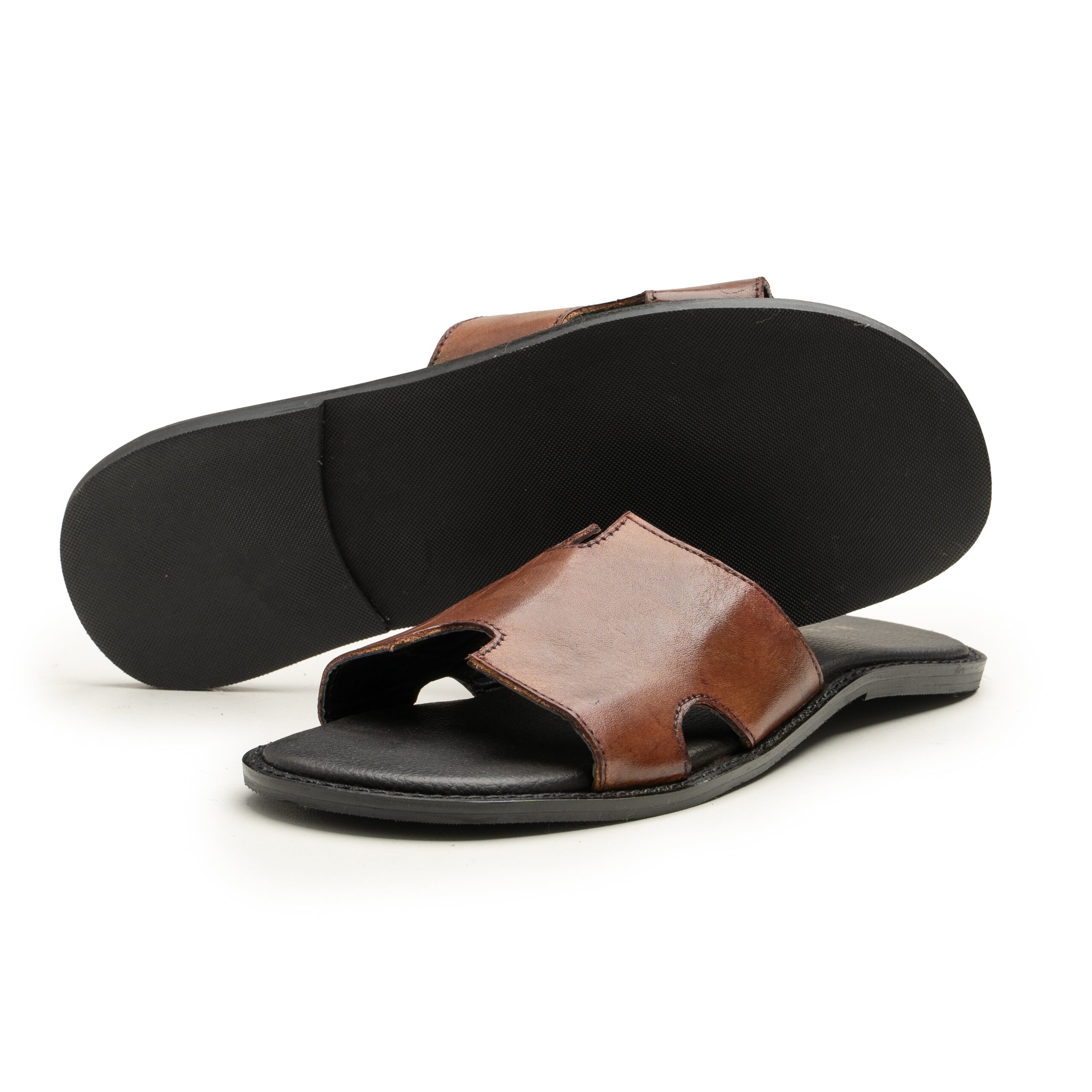 Ola - Leather Slippers - Image 4